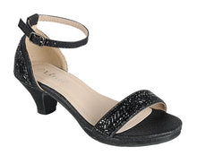 Load image into Gallery viewer, Girls Heels/Black-Gipsy-5K
