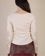 Load image into Gallery viewer, Women Top/Natural-NT12252-1