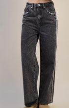 Load image into Gallery viewer, Women Jeans/Black-VJP90036-1