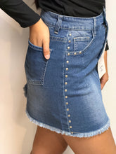 Load image into Gallery viewer, Women Skirt/Denim-VJS30002-1