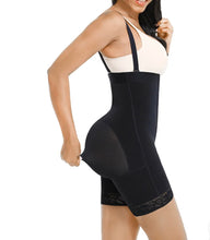 Load image into Gallery viewer, Women shapewear/Black-05-hooks