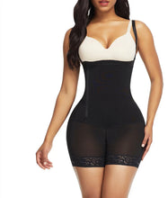 Load image into Gallery viewer, Women Shapewear/Black-04-zipper