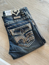 Load image into Gallery viewer, Mens Jeans western Blue/Long 30-WJ-2354
