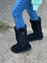 Load image into Gallery viewer, Girls Boots/Black-Anissa-3K