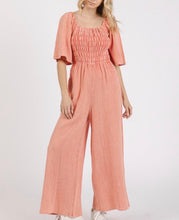 Load image into Gallery viewer, Women Jumpsuit/Coral-S3036_4