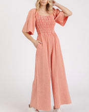 Load image into Gallery viewer, Women Jumpsuit/Coral-S3036_4