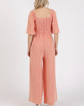 Load image into Gallery viewer, Women Jumpsuit/Coral-S3036_4