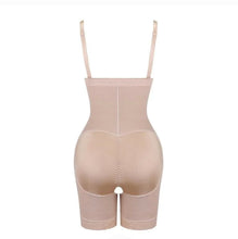 Load image into Gallery viewer, Women Shapewear/Nude-08-front zip