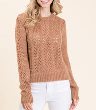 Load image into Gallery viewer, Women Sweater/Camel-NT18644
