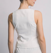Load image into Gallery viewer, Women Vest/White-5223VN