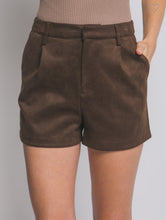 Load image into Gallery viewer, Women Soft Shorts/Choco Brown-60073PN