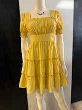 Load image into Gallery viewer, Women Dress/Yellow-CR2849