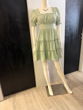 Load image into Gallery viewer, Women Dress/LT Sage-CR2849