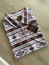 Load image into Gallery viewer, Men Polo/White Green Red-P37