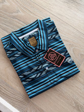 Load image into Gallery viewer, Men Polo/Blue Black-P33