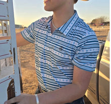 Load image into Gallery viewer, Men Polo/Blue-P34