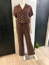 Load image into Gallery viewer, Women Pants &amp; hirt/Brown-3788LET