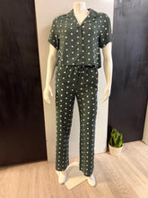 Load image into Gallery viewer, Women Pants &amp; Shirt/Teal Green-3788LET