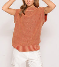 Load image into Gallery viewer, Women Sweater Top/Rust-MN1652