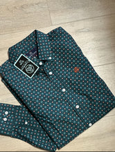 Load image into Gallery viewer, Long Sleeves Shirt/DK Green-169
