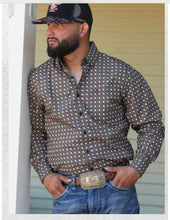 Load image into Gallery viewer, Long Sleeve Shirt/Brown-170