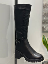 Load image into Gallery viewer, Women Boots/Black-Jersey-22