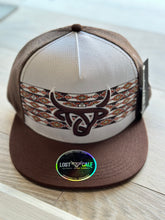 Load image into Gallery viewer, Lost Calf/Cap-Koda White/Brown Flat