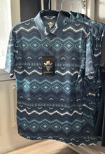 Load image into Gallery viewer, Men Polo/BlackBlue-P04
