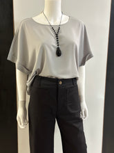 Load image into Gallery viewer, Women Plus Top/LT Grey-QT-3500XN
