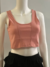 Load image into Gallery viewer, Tank Top/Teak Rose-DZ22E144