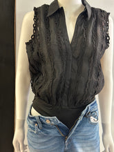 Load image into Gallery viewer, Women Bodysuit/Black-T22979