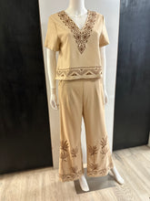 Load image into Gallery viewer, Women Set Top &amp; Pants/Khaki-9959