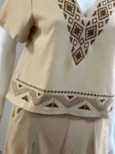 Load image into Gallery viewer, Women Set Top &amp; Pants/Khaki-9959
