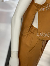 Load image into Gallery viewer, Women Set Top &amp; Pants/Orange-9946