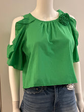 Load image into Gallery viewer, Women Blouse/Green-8820