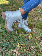 Load image into Gallery viewer, Girls Boots/Silver-Torin-66K