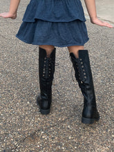 Load image into Gallery viewer, Girls Boots/Black-Jones-86K