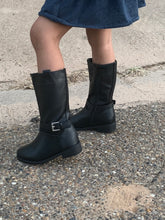 Load image into Gallery viewer, Infant Boots/Black-Vine-1A