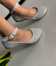 Load image into Gallery viewer, Girls Flats/Silver-Bruce-1K