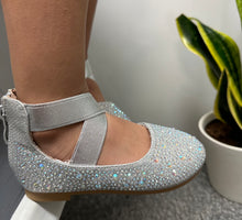 Load image into Gallery viewer, Infant Flats/Silver-Hilton-99A